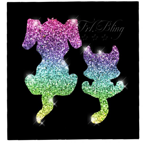 Glitzertattoo Schablonen FRIENDS