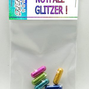 Glitzerpillen NOTFALL-GLITZER - Originelles Geschenk bei Krankheit, zum Trösten, zum Ärgern, Silvester, Adventskalender, oder einfach nur so...?