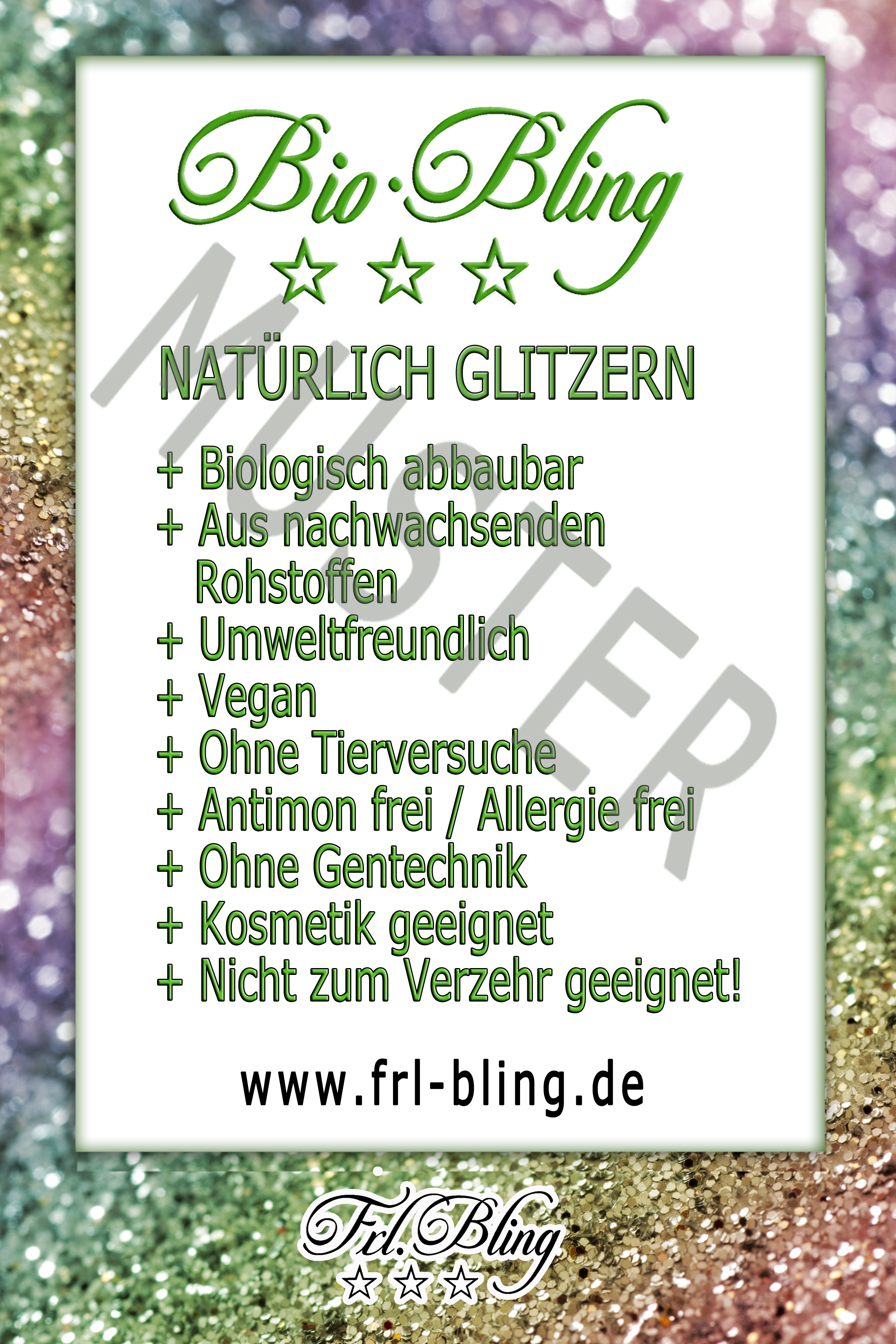 Bio Bling / Bio Glitzer SET XL