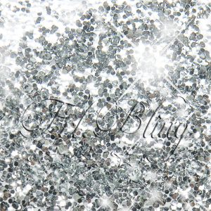 Bio Glitzer silber grob