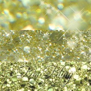 Bio Glitzer chunky gold
