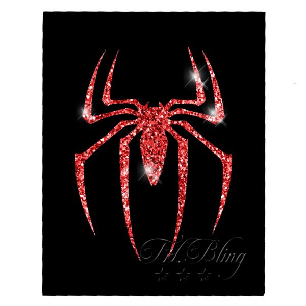 Glitzertattoo Schablonen SPINNE, spider, spiderman, tatoo, glitter