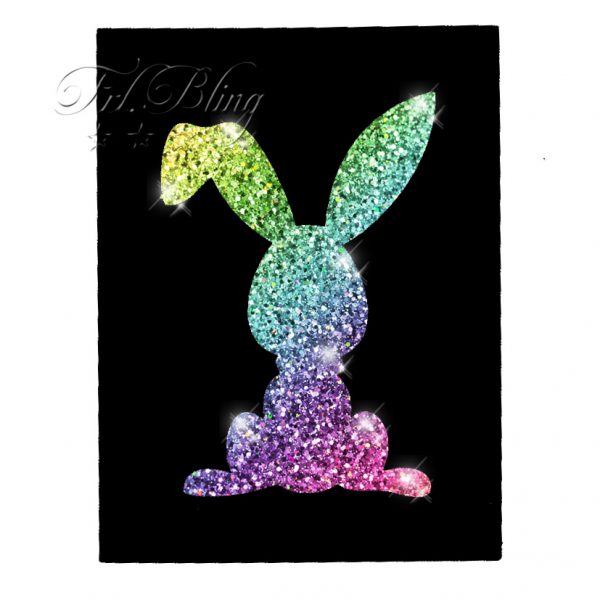 Glitzertattoo Schablonen HASE