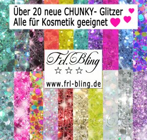 Chunky Glitzer glitter