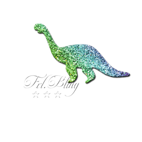 Glitzertattoo Schablonen DINO