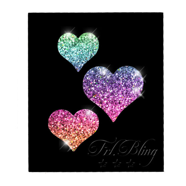 Glitter Tattoo Schablonen HERZEN