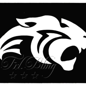 Glitzer Tattoo Schablonen TIGERTATTOO