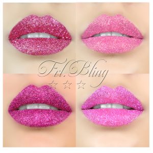 Glitter Lips Glitzerlippen wasserfest PINK Co. - küssen, feiern, trinken, essen - Glitzer bleibt!, .make up, make up silvester, make up festival, make up, extreme, lippen party, fräulein bling,