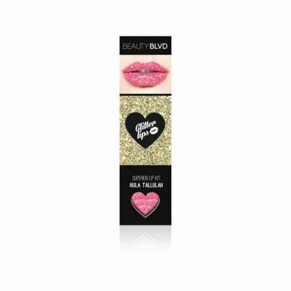 hula tallulah, , Glitter Lips Glitzerlippen wasserfest PINK Co. - küssen, feiern, trinken, essen - Glitzer bleibt!, .make up, make up silvester, make up festival, make up, candy, sweet, princess lips, extreme, lippen party, fräulein bling, rosa