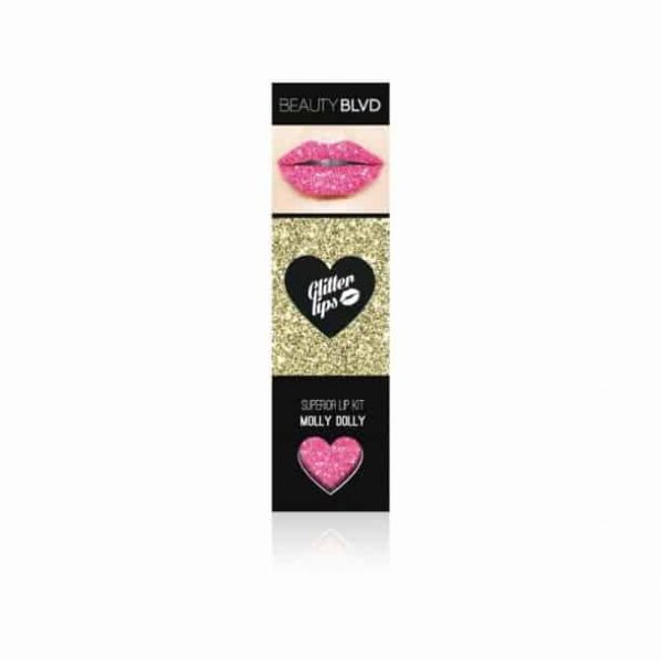 molly dolly, Glitter Lips Glitzerlippen wasserfest PINK Co. - küssen, feiern, trinken, essen - Glitzer bleibt!, .make up, make up silvester, make up festival, make up, candy, sweet, princess lips, extreme, lippen party, fräulein bling,