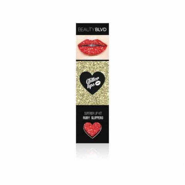Ruby slippers, SPARKLING, Glitter Lips Glitzerlippen wasserfest ROT Co. - küssen, feiern, trinken, essen - Glitzer bleibt!, .make up, make up silvester, make up festival, make up, extreme, lippen party, fräulein bling,