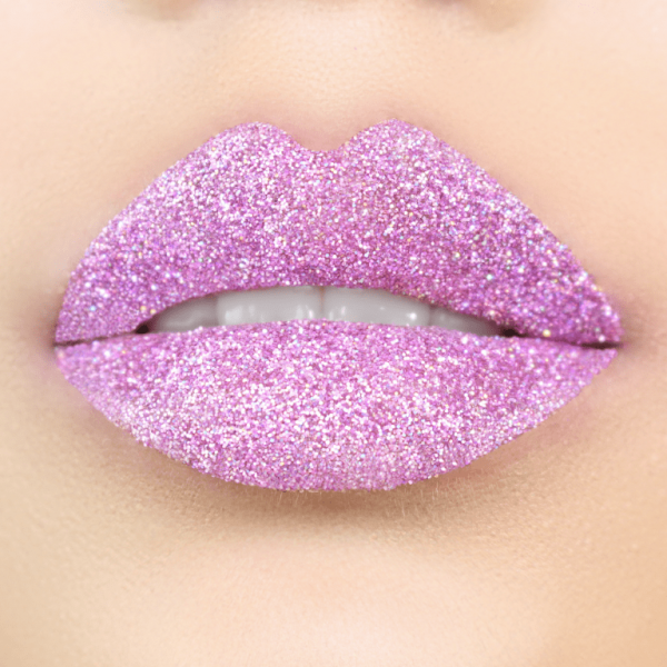 ULTRA-GLAM-Glitter Lips Glitzerlippen wasserfest ROSA & Co. - küssen, feiern, trinken, essen - Glitzer bleibt!,