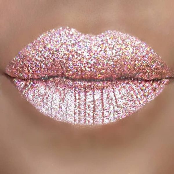 Vintage pretty, Glitter Lips Glitzerlippen wasserfest ROSA & Co. - küssen, feiern, trinken, essen - Glitzer bleibt!, frl-bling, frl.bling