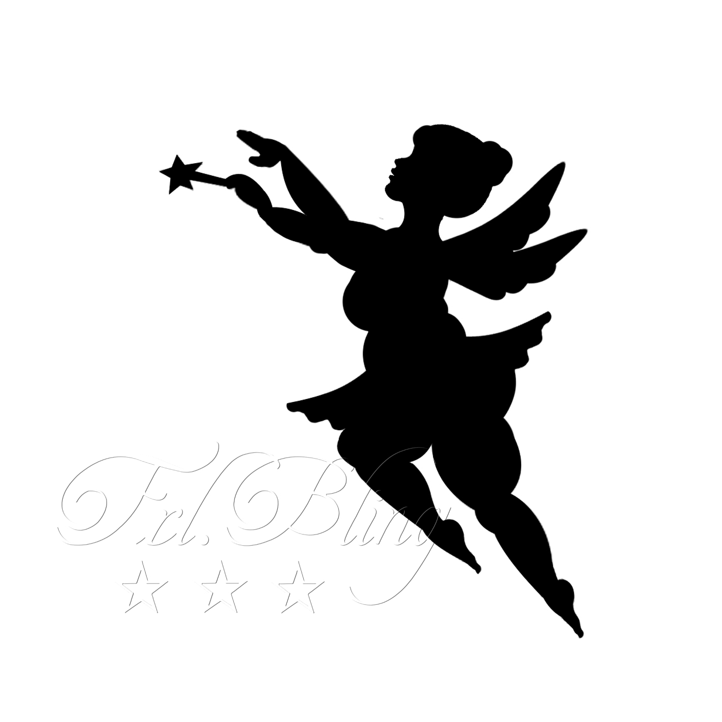 Glitzertattoo Schablonen ELFE CURVY - ♥♥♥- Riesen Auswahl! ♥