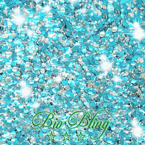 bio glitzer icequeen, bio glitter, blue, bio chunky, frl. Bling, fräulein Bling, chunky bioglitter, kosmetischer glitzer bio