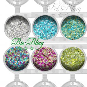 Bio Set CHUNKY-3 Bio Glitzer Bio Bling, Sparprei, Glitzer set, biologisch, vegan, kompostierbar, ökologisch,umweltfreundlich, fräulein bling, frolein bling, bio, vegan,