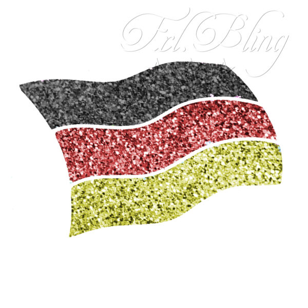 Glitzertattoos Schablonen FAHNE FLAGGE