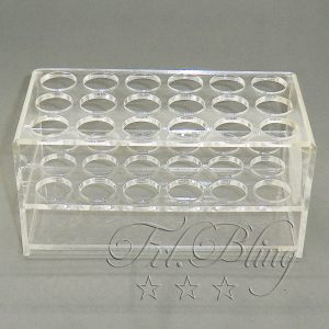Ständer für Glitzer, Laborständer, Glitterbar, Glitzerbar, Ständer Röhrchen, glitzer Halterung