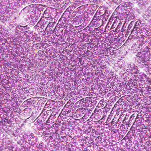 Glitzer LAVENDEL holografisch