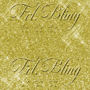 Glitzer gold holo 07K