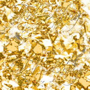 Glitzer FLAKES GOLD metallic