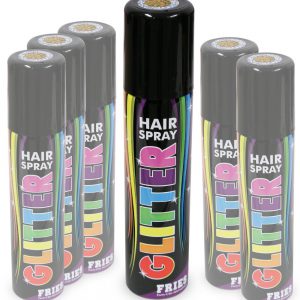Haarspray Glitter Gold
