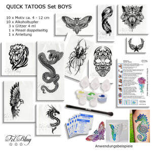 Quick Tattoos - Quick tatoo - Glitzertattoo