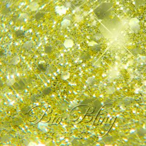 BIO Glitzer CHUNKY GOLD