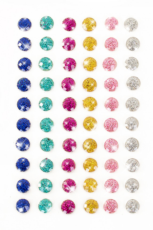 Bling Kristall Strass Stein DIY Dekoration Aufkleber 9,4 x 8 Zoll,  erhältlich in sechsunddreißig Farben