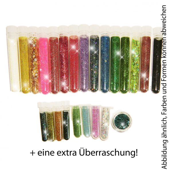 Adventskalender Glitzer RESTPOSTEN