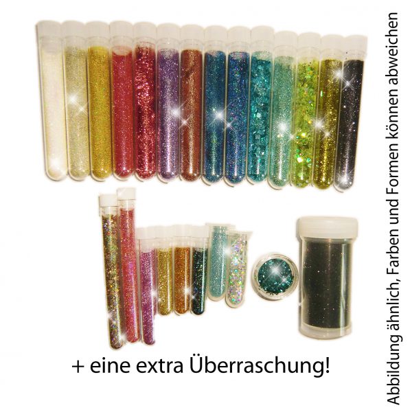Adventskalender Glitzer RESTPOSTEN