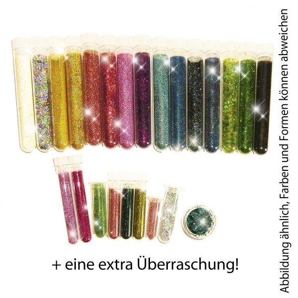 Adventskalender Glitzer RESTPOSTEN