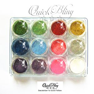Quick Bling Glitzer SET 12 x 4 ml