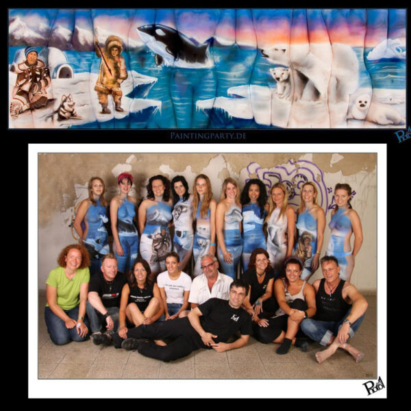 Panorama BODYPAINTING Kalender  immerwährend, exclusiv & limitiert!