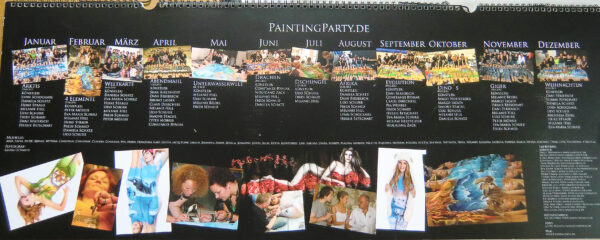 Panorama BODYPAINTING Kalender  immerwährend, exclusiv & limitiert! – Bild 9