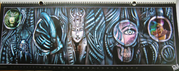 Panorama BODYPAINTING Kalender  immerwährend, exclusiv & limitiert! – Bild 8