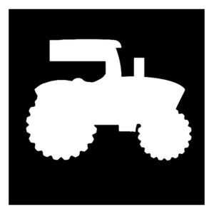 Glitzertattoos Schablonen TRAKTOR