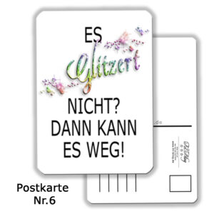 POSTKARTE Nummer 6