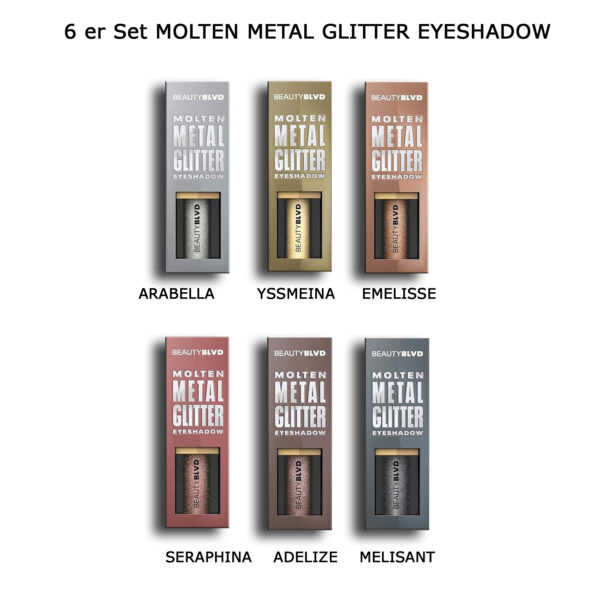 MOLTEN METAL GLITTER Eyeshadow SET