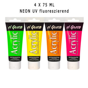 Acrylfarbe NEON UV