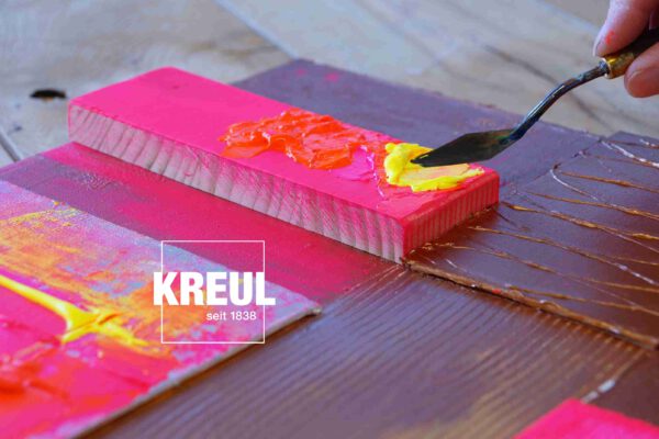 Acrylfarbe NEON UV 4 x 75 ml fluoreszierend – Bild 2