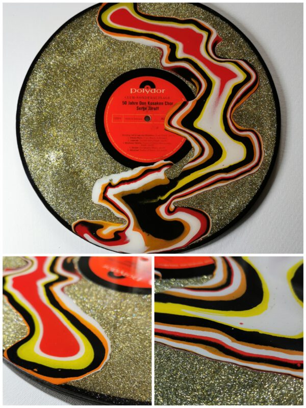 AcrylBlingArt Schallplatte Geschenk Musik