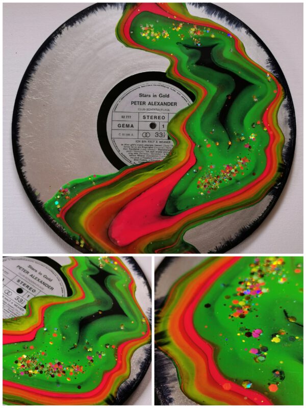 AcrylBlingArt Schallplatte Geschenk Musik