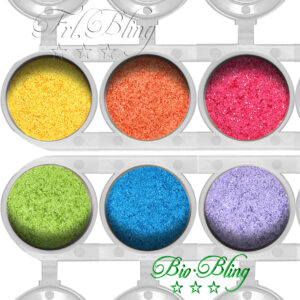 Bio Glitzer SAMT Regenbogen