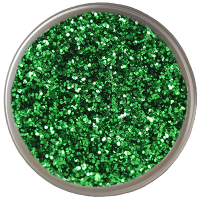 BIO Glitzer DEKO Grün