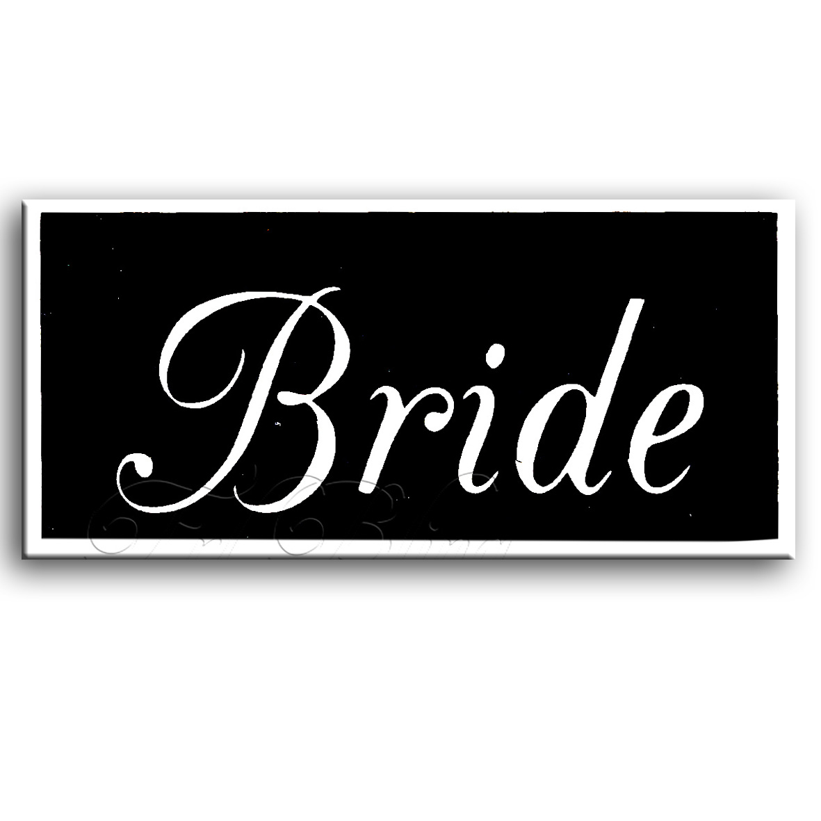 Glitzertattoo Schablonen BRIDE